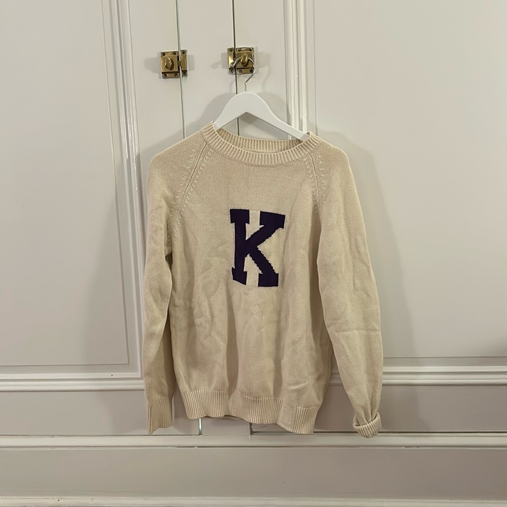K Knit Sweater Size Medium